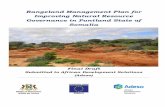 Rangeland Management Plan for Improving Natural …puntlandyourenvironmentyourlife.com/wp-content/uploads/2016/05/... · Rangeland Management Plan for Improving Natural Resource ...