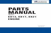 EX13-17-21 Parts PUB-EP1676 rev 07-13 - Small Engines | … · parts manual ex13, ex17, ex21 engine models pub-ep1676 rev. 07/13