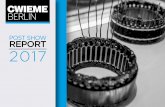 POST SHOW REPORT 2017 - Welcome - CWIEME · motors and transformer manufacturing industries. In six of the exhibition halls, all of which were fully booked, ... POST SHOW REPORT 2017…