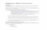 Regulatory Binder Instructions - Harvard Catalystcatalyst.harvard.edu/docs/regulatory_support/Regulatory_Binder.pdf · Regulatory Binder Instructions ... Investigator’s Brochure/Device
