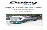 DAIRY UK GUIDANCE ON SAFE SYSTEMS FOR WORKING AT HEIGHT … · dairy uk guidance on safe systems for working at height ... working at height – safe systems of work . 10 ... fall