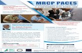 ibcme.comibcme.com/CRM/images/course/mrcp-paces-preparatory...Clinical cases with typical patients How to handle exam pressure Developing presentation skills: Training & practice Extensive
