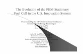 The Evolution of the PEM Stationary Fuel Cell in the U.S ... of innovation in the fuel cell industry zKnowledge creation and use of intellectual property in the fuel cell industry