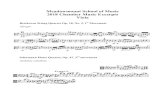 Viola Excerpts 2018 - Jonas Music Services … School of Music 2018 Chamber Music Excerpts Viola Beethoven String Quartet Op. 18, No. 2, 1st Movement Allegro Schumann Piano Quartet,