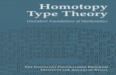 Homotopy Type Theory - Heidelberg Laureate Forum · 03/02/2011 · Philip Scott Sergei Soloviev. iv ... Homotopy type theory is a new branch of mathematics that combines aspects of