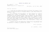 REPORT ON COMPANY LAW - Institute of Company ... Report.doc · Web viewExpert Committee on Company Law New Delhi, the 31st May, 2005 Dear Mr. Minister, I have the privilege and honour