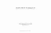ASP.NET Using C# - ITCourseware · Object Innovations Course 4140 Student Guide ... Active Server Pages Object Model ... ADO.NET Architecture ...