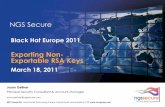 NGS Secure - Black Hat Briefings€¦ ·  · 2012-04-07NGS Secure Jason Geffner Principal Security Consultant & Account Manager jason.geffner@ngssecure.com Black Hat Europe 2011