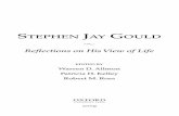 Reﬂ ections on His View of Life - The Divine Conspiracy · STEPHEN JAY GOULD s Reﬂ ections on His View of Life EDITED BY Warren D. Allmon Patricia H. Kelley Robert M. Ross 1 2009