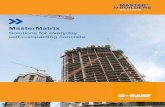 Brochure - Solutions for everyday self-compacting concrete Documents... · 4 MasterMatrix Solutions for everyday self-compacting concrete The unique mix-design optimization now possible