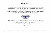 NAAC SELF STUDY REPORT - Dr. Bhimrao Ambedkar …dbrau.org.in/attachment/NAACSSRREPORTPDF.pdf · NAAC-SELF STUDY REPORT Dr. BHIM RAO AMBEDKAR UNIVERSITY, ... new block rooms were