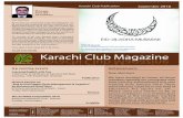 Karachi Club Magazine Yameen Qureshi Hatim Ali Asghar Mahreen Nasir Mariam Godil ... Sana Amjad. The show had everything for ... basis so that our new generation gets to know