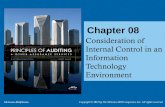 Consideration of Internal Control in a Computer … · Consideration of Internal Control in an Information Technology ... In a traditional manual system, hard-copy documentation available