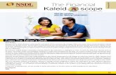 Fro m e Edito r - National Securities Depository Limited Financial Kaleidoscope...Fro m e Edito r, e sk 1 Fro m e ... an individual with an active Tier I account needs to approach
