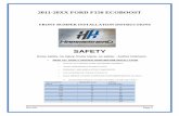 SAFETY - Hammerhead Bumpers · Rev 00 Page 1 2011-20XX FORD F150 ECOBOOST FRONT BUMPER INSTALLATION INSTRUCTIONS SAFETY Know safety, no injury. Know injury, no safety…