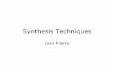 Synthesis Techniques ·  · 2017-01-25•According to Fourier, all sounds can be described and reproduced with additive synthesis. ... Analysis Processing Synthesis. Amplitude modulation