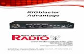 RIGblaster Advantage - Master Instruments to Digital-Mode Operating ... Ham Radio Deluxe ..... 21 RTTY ... Olivia, Hellschreiber, WinMOR, DominoEX, SSTV, ...