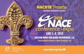 NACE18 Prospectus - National Association of Colleges and ... · NACE18 Prospectus. NACE Conference & Expo | June 5 – 8, 2018 | New Orleans | 2018 NACE Prospectus | 2 QUESTIONS?