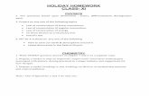HOLIDAY HOMEWORK CLASS- XI - …dmsdayanandnagar.org/Holidays Home Assignment Classes XI and XII.… · HOLIDAY HOMEWORK CLASS- XI PHYSICS ... x To show friction as a necessary evil.