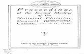 Co n -I Missionary CounciV , Calcutta, Nov. 6-11, 1926.images.library.yale.edu/divinitycontent/dayrep/National...NATIONAL CHRISTIAN COUNCIL OF INDIA, BURMA, AND CEYLON. Ohairm4n Viu-Ohairman