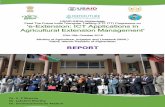 ‘e-Extension: ICT Applications in Agricultural Extension ... · Applications in Agricultural Extension Management” in ... ICTs and Mass Media at ... ‘e-Extension: ICT Applications