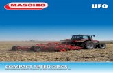 COMPACT SPEED DISCS - Maschio · COMPACT SPEED DISCS UFO Maximize productivity with the fastest one-pass residues management tool