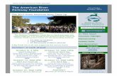 The American River Newsletter Parkway Foundation - … · The American River Parkway Foundation Newsletter ... followed by a Bar‐B‐Que. ... DUNNIGAN Realtors Support ARPF