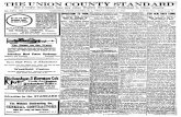 THE UNION COUNTY STANDARD - digifind-it.com County Standar… · THE UNION COUNTY STANDARD Has a larger circulation than any other Weekly Newspaper Published in Union bounty.. XXVI.