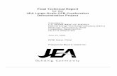 Final Technical Report for the JEA Large-Scale CFB ... Library/Research/Coal/major... · JEA Large-Scale CFB Combustion Demonstration Project ... PA Primary Air ... JEA Large-Scale