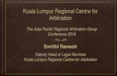 Kuala Lumpur Regional Centre for Arbitration commite... · Genesis of the KLRCA The KLRCA was established in 1978 under the auspices of the Asian-African Legal Consultative Organization
