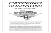For busy folks like you - West Texas BBQ Company · For busy folks like you ... Our Complete On-Site Service... 5. What is Texas Style Pit BBQ? 6. Our Pit ... like I was taught by