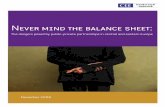 Never mind the balance sheet - Bankwatch mind the balance sheet – summary version Introduction In recent years the use of public-private partnerships (PPP) schemes in large investment