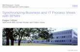 Synchronizing Business and IT Process Views with BPMN · Synchronizing Business and IT Process Views with BPMN IBM Research – Zurich Process Management Technologies ... Introduction: