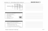 Module 12 – Extending Kofax   12 – Extending Kofax Capture Kofax Technical Training Page 1 Module 12 ... (SAP, IBM WebSphere MQ) and Kofax Capture.