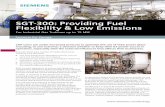 SGT-300: Providing Fuel Flexibility & Low Emissions€¦ · Answers for Energy SGT-300: Providing Fuel Flexibility & Low Emissions For Industrial Gas Turbines up to 15 MW Amongst