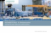 Brochure: SIMETAL ULTIMATE - Siemens · SIMETAL Ultimate Leading EAF technology from a single source – powerful, flexible, environmentally compatible Metals Technologies