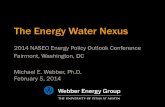 The Energy Water Nexus - NASEOenergyoutlook.naseo.org/Data/Sites/3/presentations/Webber.pdf · the Energy Water Nexus ... –Caused silting behind dams in India in 2012 . ... Despite