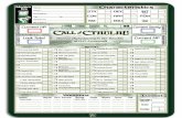 Marked set by dce - Chaosium Inc. Sheets... · Cthulhu Mythos [00%) Disguise [05%) Dodge [half DEXI Drive Ruto [20%) Sex Major Max HP Wound Characteristics STR CON app EDU Start Idea