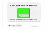 LANCity Cable TV Modem (9032258-04)ehealth-spectrum.ca.com/support/secure/products/Spectrum_Doc/spec... · documentation for Nortel LANCity Cable TV Modem devices contains the following
