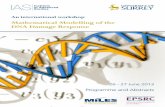 Mathematical Modelling of the DNA Damage Response · Department of Biochemistry and Physiology ... modellers and recent advances in this exciting field are discussed. ... University