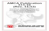 AMCA Publication 511-10 (Rev. 11-13)Rev__11-13).pdf · AMCA Publication 511-10 (Rev. 11-13) Certified Ratings Program Product Rating Manual for Air Control Devices Air Movement and