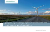 Siemens Onshore direct drive 1st generation – 3.0-MW, … / wind Siemens Onshore direct drive 1st generation – 3.0-MW, 3.2-MW, and 3.4-MW direct drive turbines Reduced complexity,