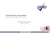 Civilian Pay Overview - APAN CSR CONFERENCE BRIEFINGS...Civilian Pay Overview Donna G. Cox, Director April 11, 2017 ... DFAS Indy & CSR Support to Others Process/System Improvements