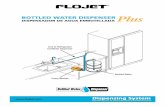 BOTTLED WATER DISPENSER - Fresh Water Systems WATER DISPENSER DISPENSADOR DE AGUA EMBOTELLADA. HOW THE SYSTEM WORKS The FLOJET Bottled Water Dispensing System was designed to pump