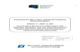 EUROPEAN MILITARY AIRWORTHINESS REQUIREMENT EMAR 21 AMC … · european military airworthiness requirement emar 21 amc & gm ... 25 amc to 21.a.15(a) ... 76 amc no. 1 to 21.a.130(b)
