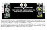 Singapore Bodybuilding and Fitness Federation (SBBF) … · Singapore Bodybuilding and Fitness Federation (SBBF) held its 49th National Bodybuilding and Physique Sports Championships