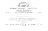 WESTERN AUSTRALIA VETERINARY MEDICINES ACT, 1953 … · WESTERN AUSTRALIA VETERINARY MEDICINES ACT, ... Western Australia VETERINARY MEDICINES ACT, 1953-1963 ... dealer medicine