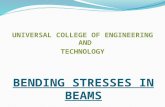 [PPT]BENDING STRESSES IN BEAMS · Web viewI2= Moment of inertia of wooden beam about neutral axis. The bending stresses can be calculated using two conditions. Strain developed on