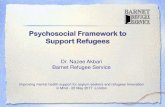 Psychosocial Framework to Support Refugees · PDF filePsychosocial Framework to Support Refugees ... psychosocial support as “a process of ... •Get into reading group
