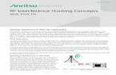 RF Interference Hunting Concepts - dl.cdn-anritsu.com · RF Interference Hunting Concepts ... or Receiver Desense. In extreme ... possible that a strong signal from a nearby transmitter
